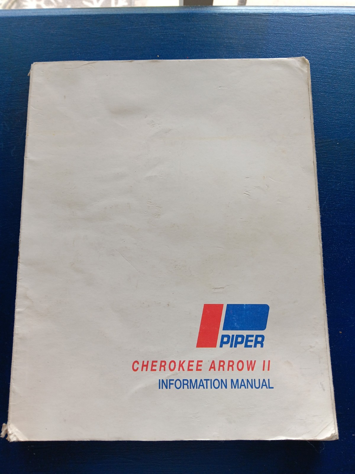 PIPER CHEROKEE ARROW II INFORMATION MANUAL