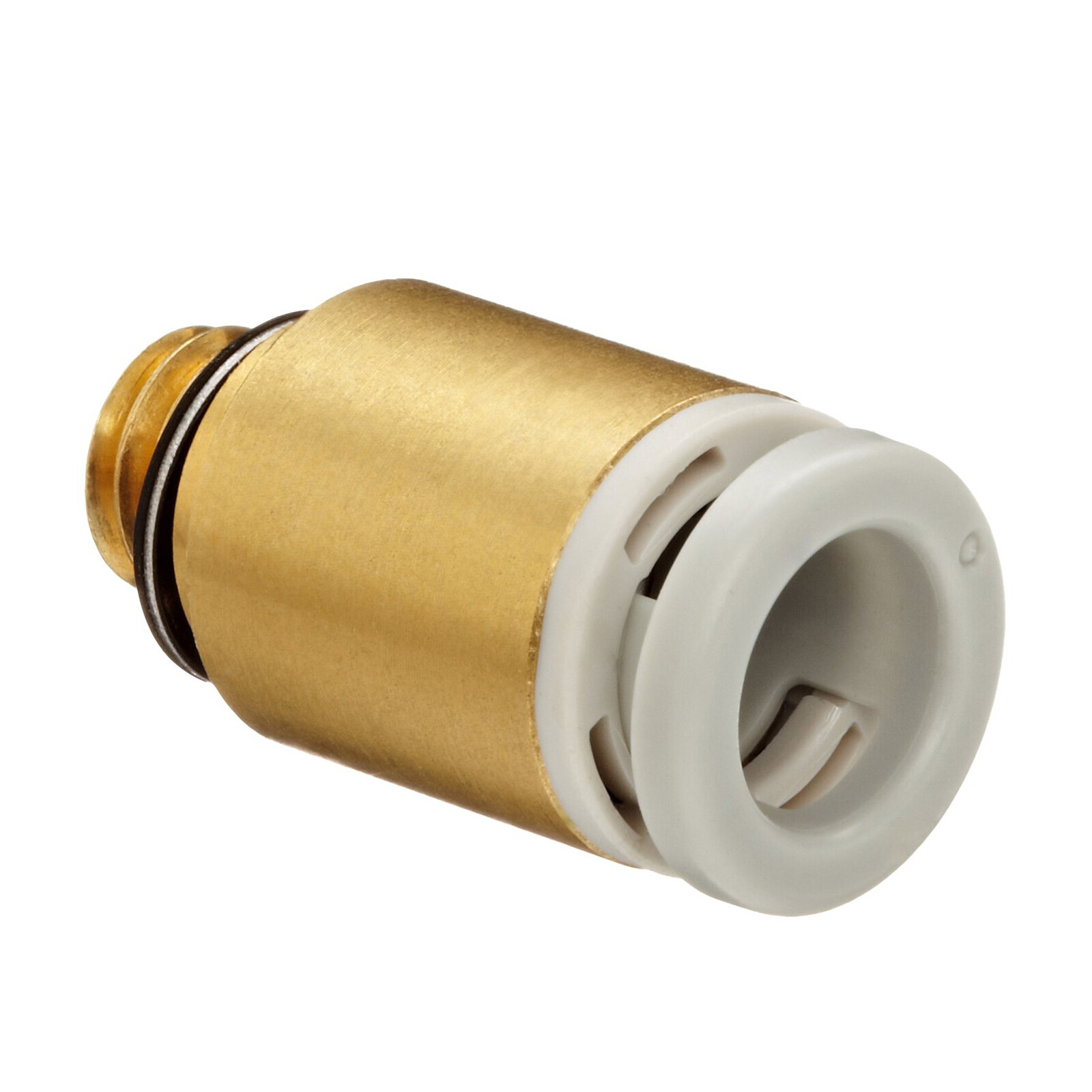 10pcs SMC KQ2S04-M6A Brass Push-to-Connect Tube Fitting 4 mm Tube OD x M6x1