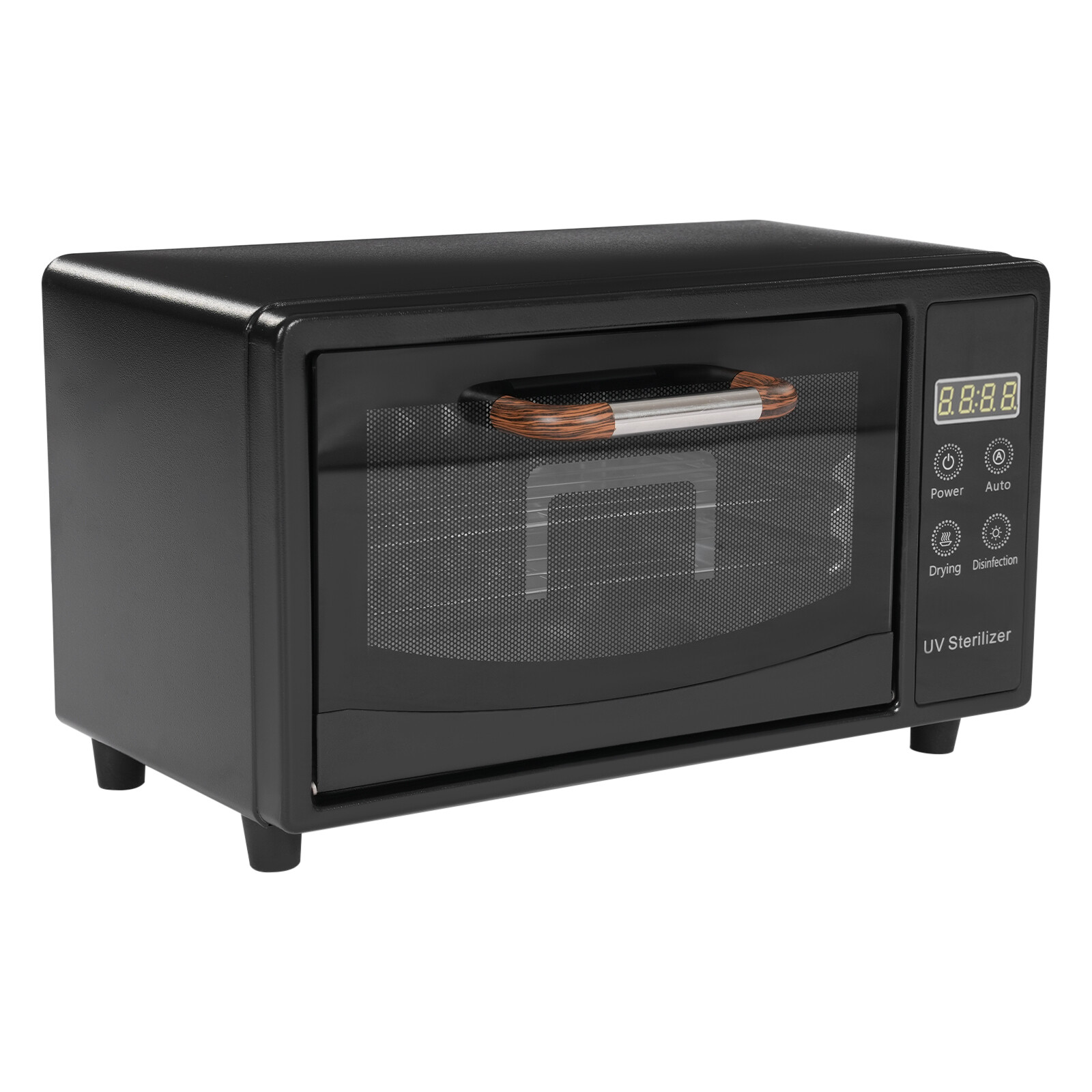 High-Temperature Sterilizer Nail Tools Sterilizer Black Tabletop Sterilizer US