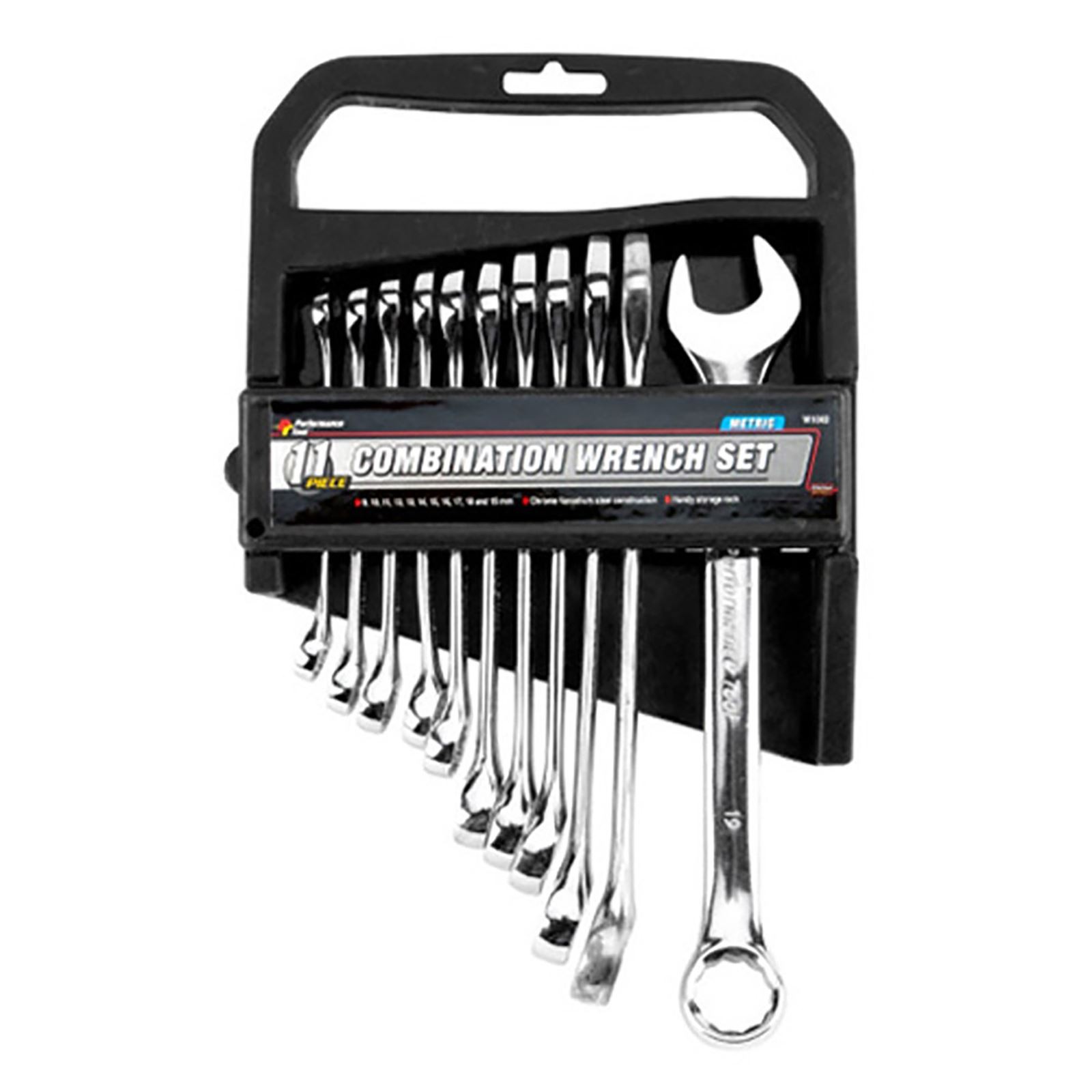 Performance Tool Metric Combination Wrench Set - 11-Piece W1062