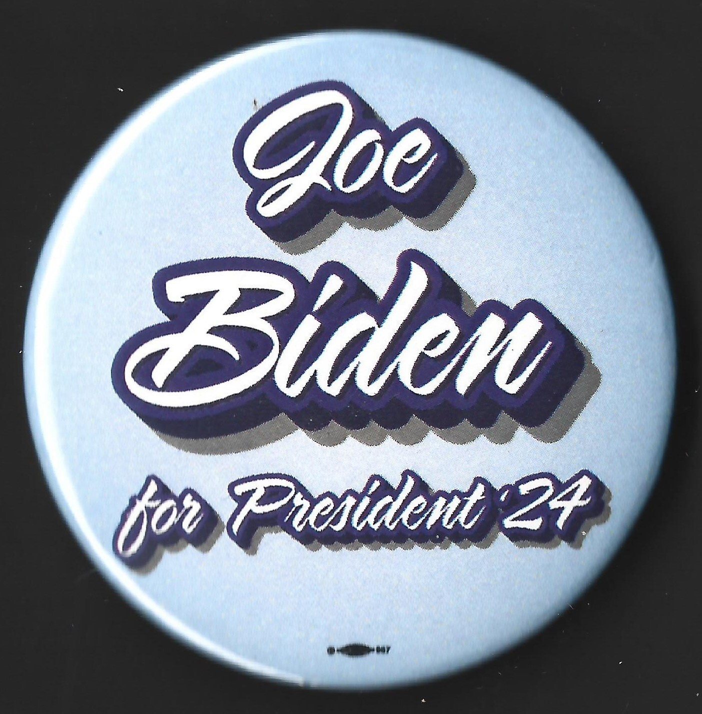 2024 Joe Biden - 2.25" / "Light Blue" Presidential Campaign Button(Pin18)