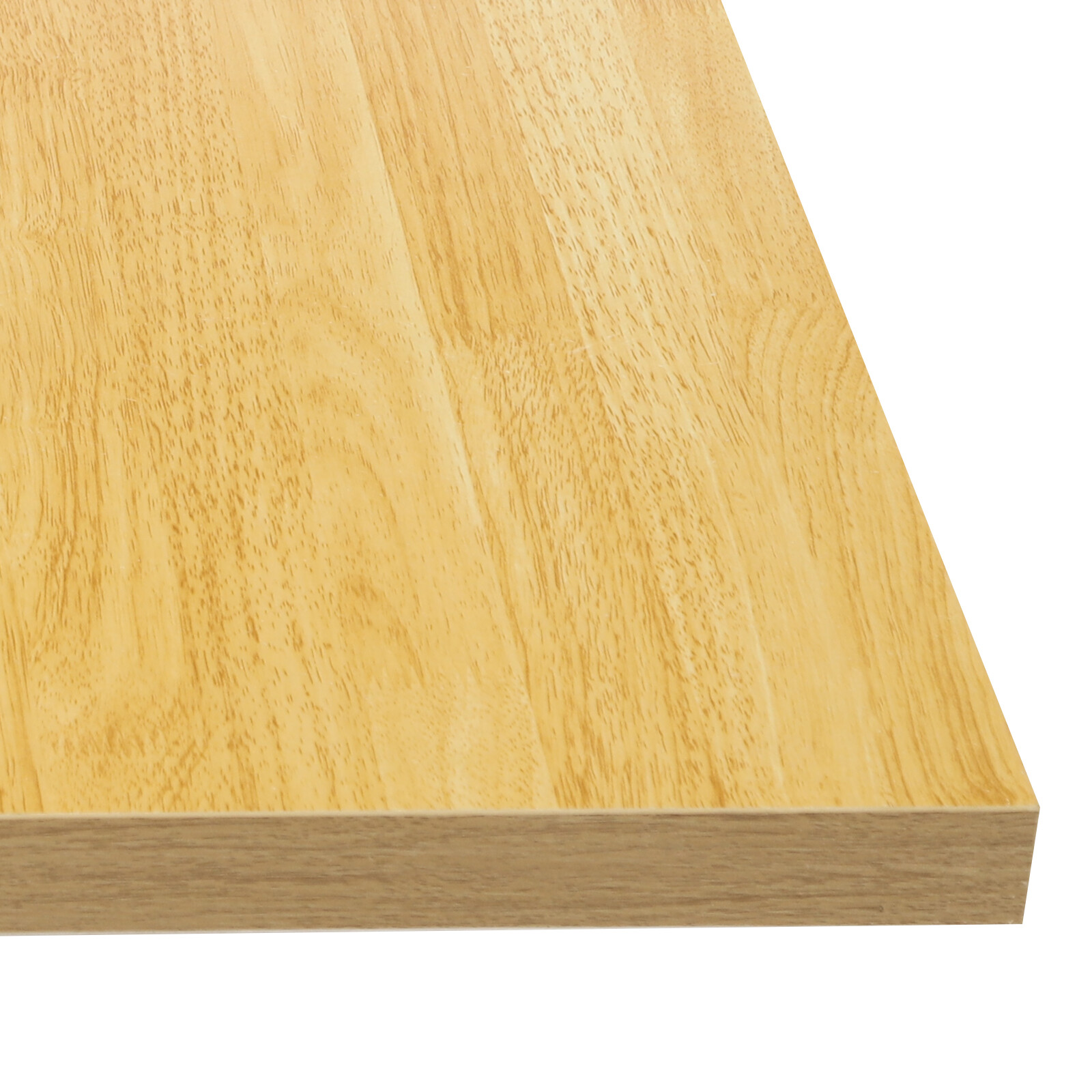 Wood Color Tabletop, Edge-banding Square Countertop, Plywood Countertop