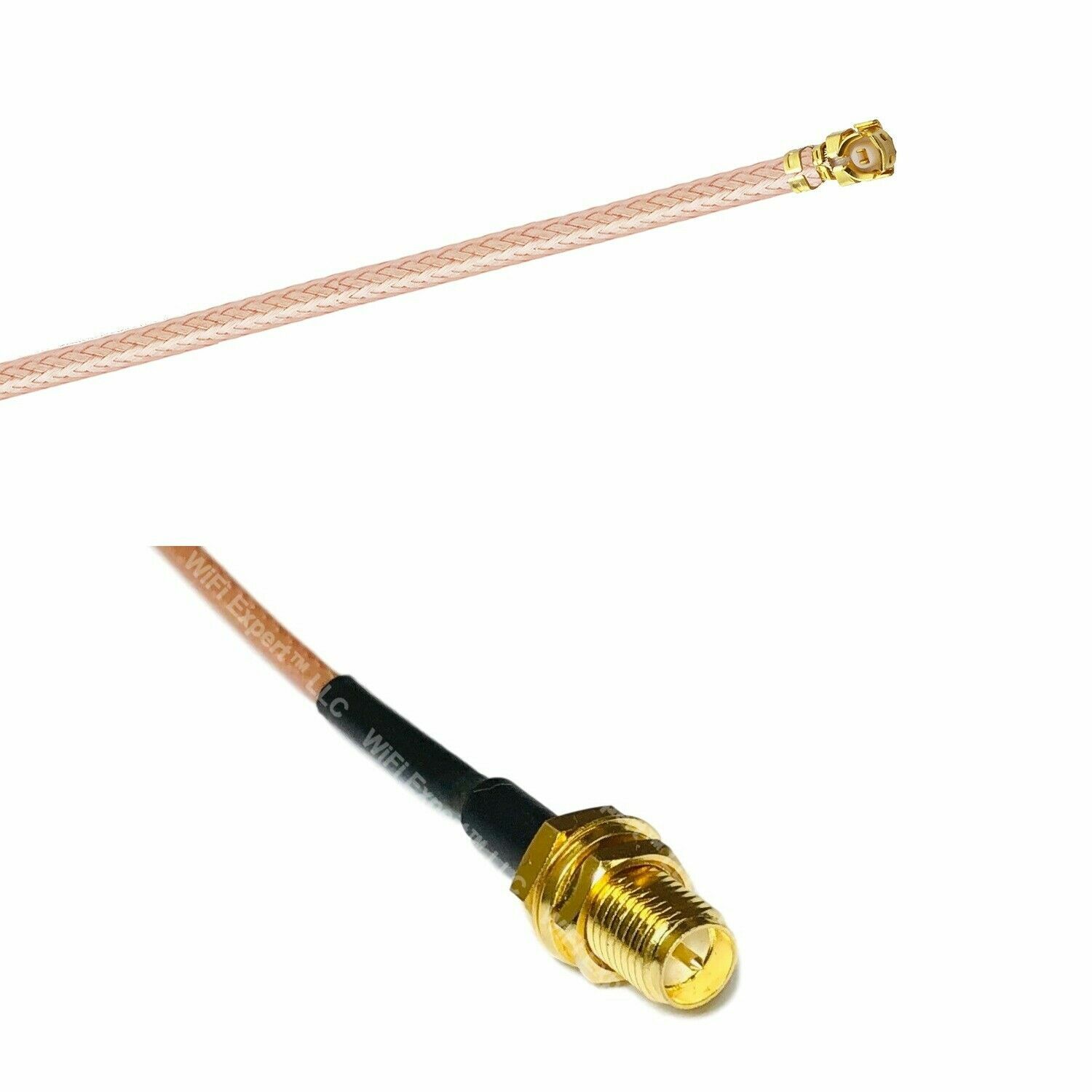 RG178 U.fl IPX to RP-SMA Female Jack (Male Pin) Pigtail Cable Wireless LOW LOSS