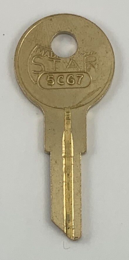 Lots of CG16 1041T 5CG7 Type Key Blanks for Chicago K5 Keyway Free Shipping