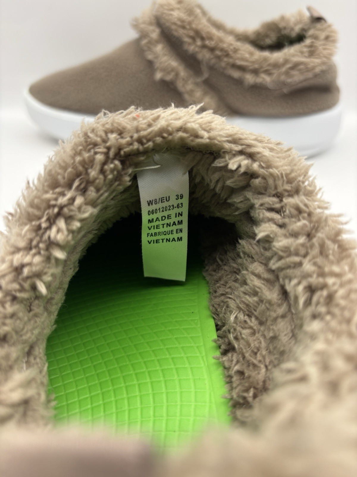 OOFOS OOcoozie Low Recovery Brown Slip On Shoes Women Size 8