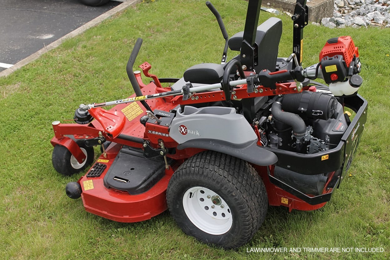 Jungle Jim’s ZTR-TR Zero Turn Trimmer Rack for 1"-2" Roll Bar ROPS Mower Mount