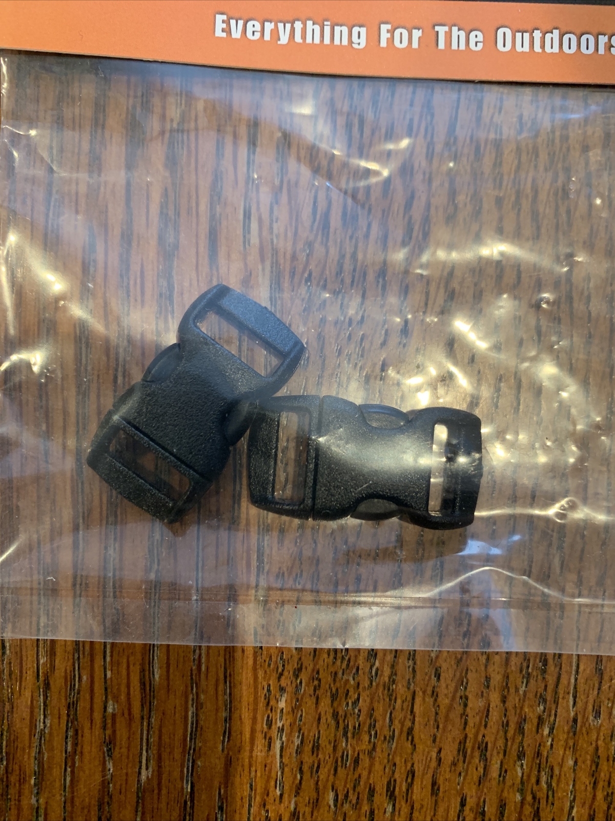 Package Of 2 Liberty Mountain Paracord Bracelet Buckles 3/8”