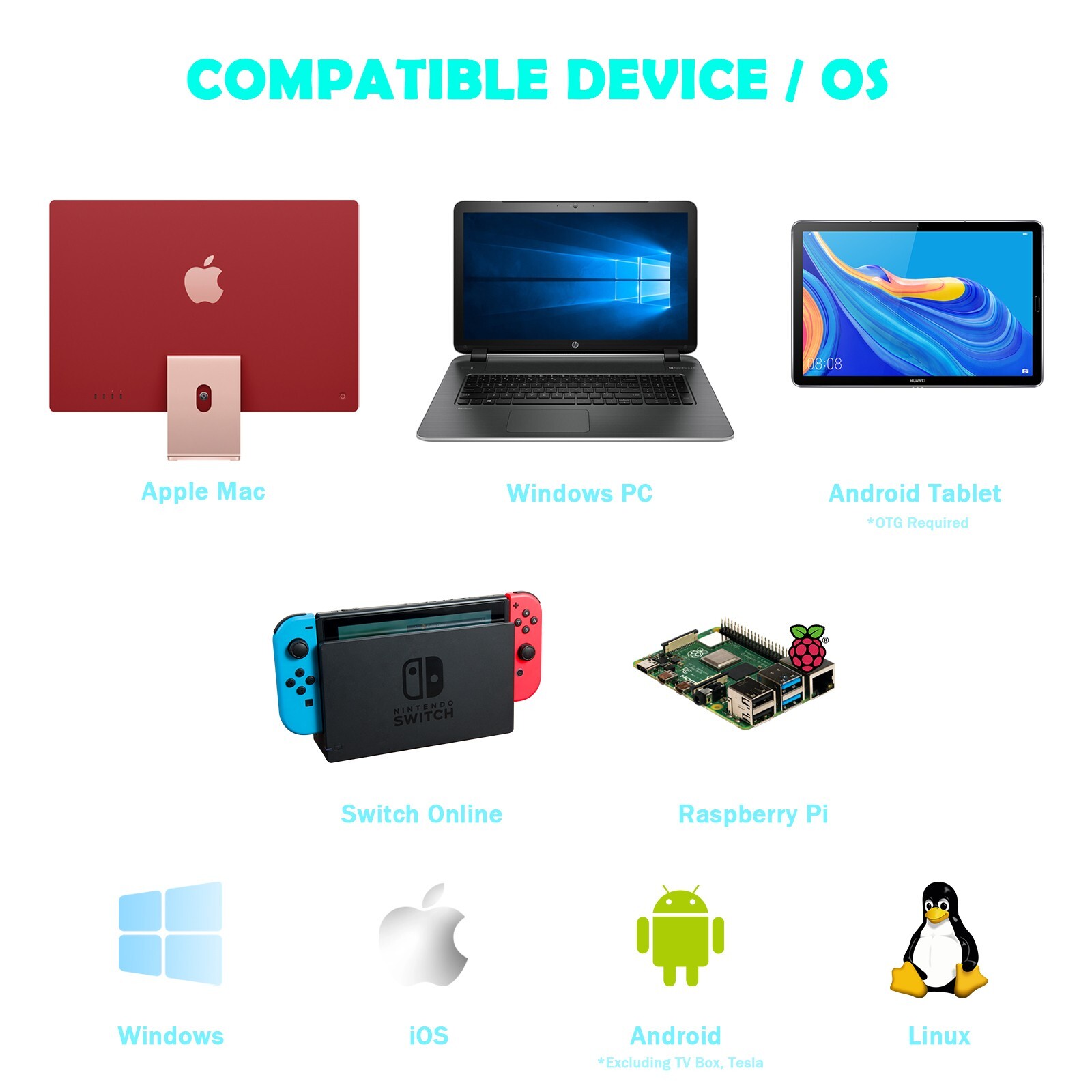 Wireless Remote Controller Gamepad Joystick For Nintendo Switch Console PC MAC