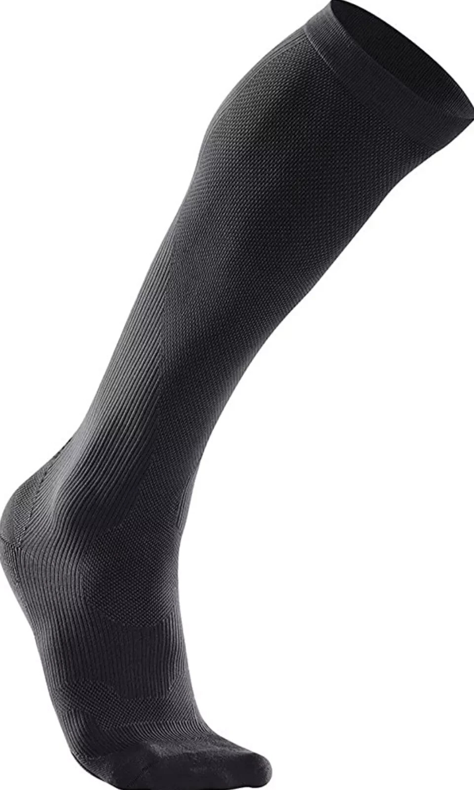 2XU Black 1 Pair Compression Run Knee High Sock Women's Size S L112549