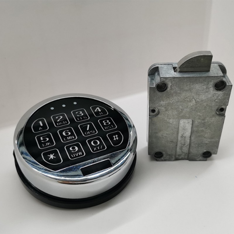 New Gun Safe Lock LED Keypad Replace Digital Safe Lock With Swing Bolt Lock