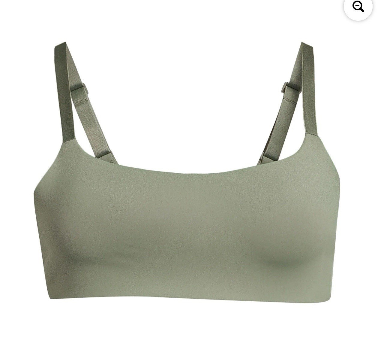 No Boundaries Juniors Wireless Contour Bralette Wild Sage New with Tag
