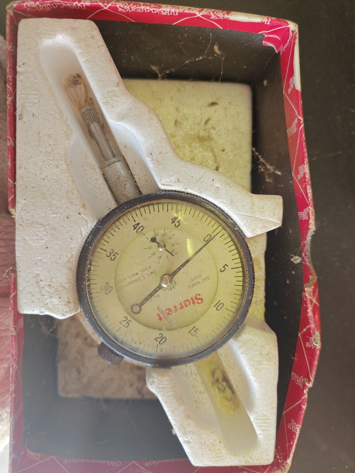 Starrett No, 25-431 Dial Indicator .0005"
