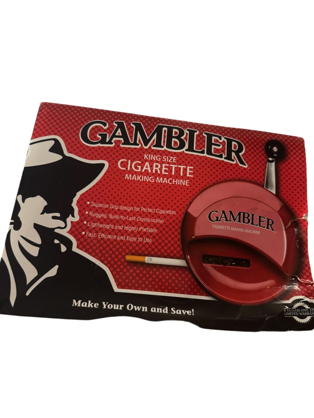 Gambler King Size Cigarette Making Machine