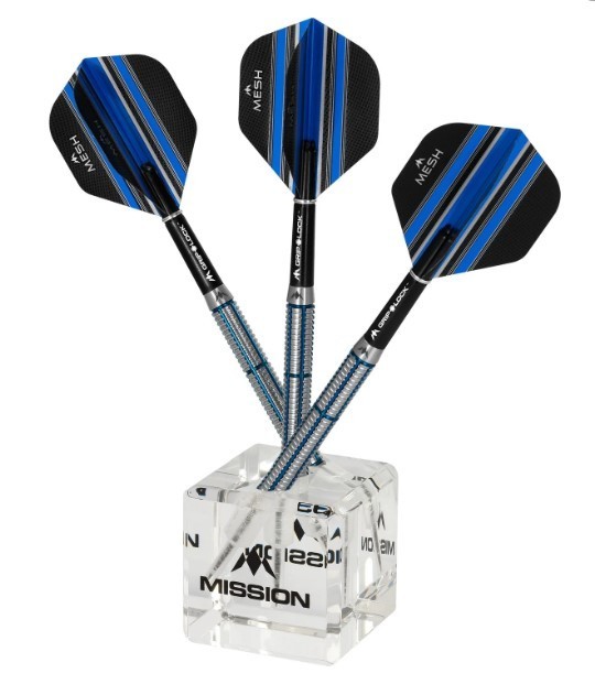 Mission Clear Acrylic Dart Display Cube - Lot of 2