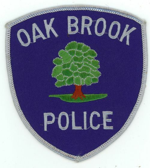 ILLINOIS IL OAK BROOK POLICE NICE SHOULDER PATCH SHERIFF