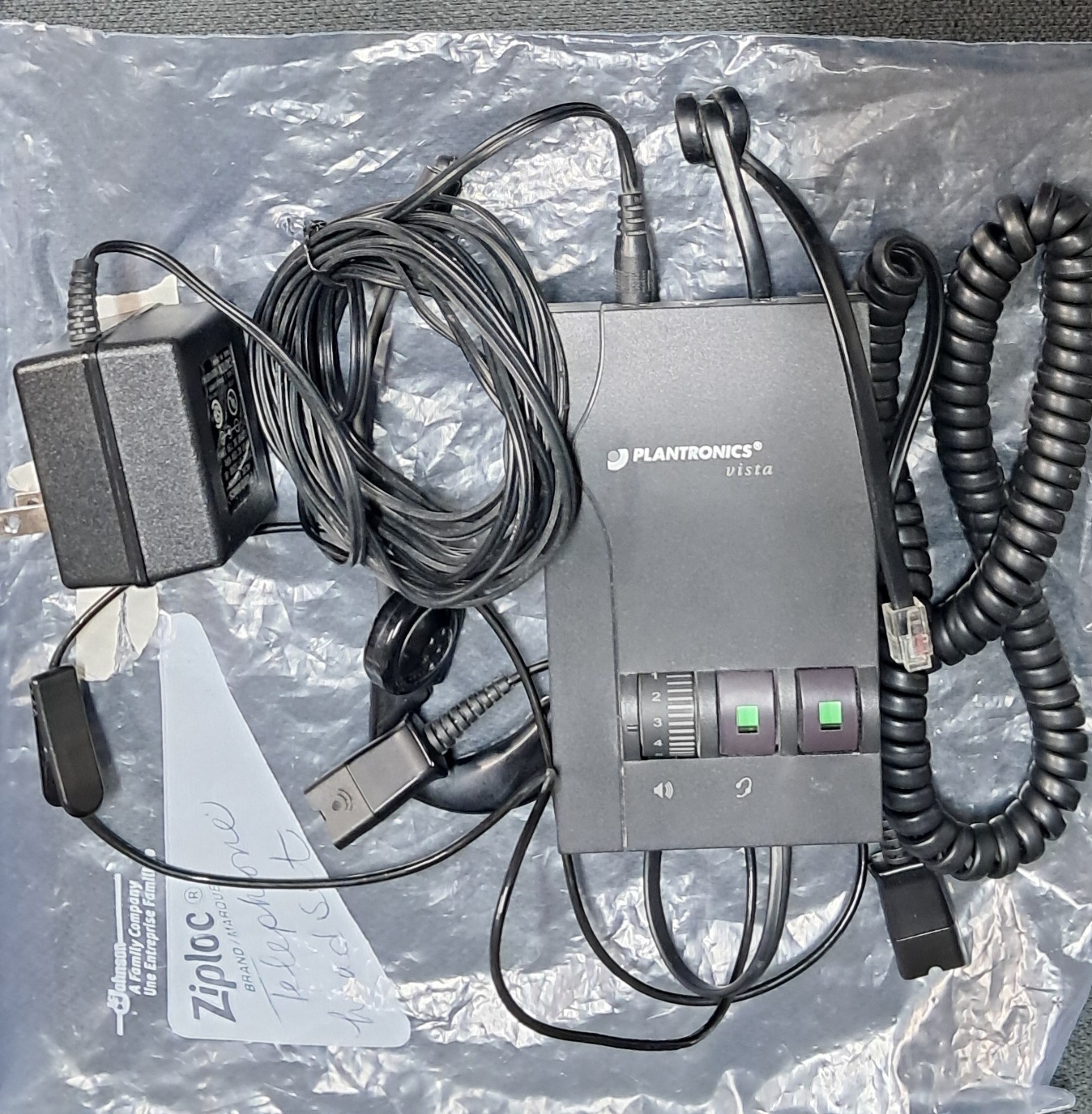 Plantronics M12 VISTA Modular Amplifier Headset