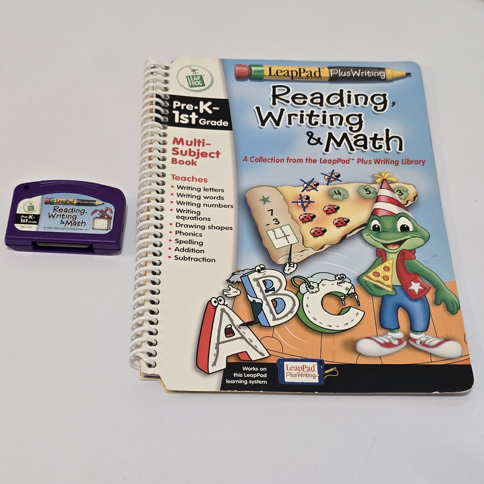 LeapFrog LeapPad Plus Writing Reading, Writing and Math Pre-K to 1st Grade