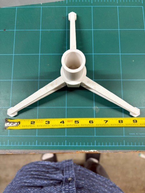 Flying Model Rocket Display Stand 29mm New 3D Printed Collapsible