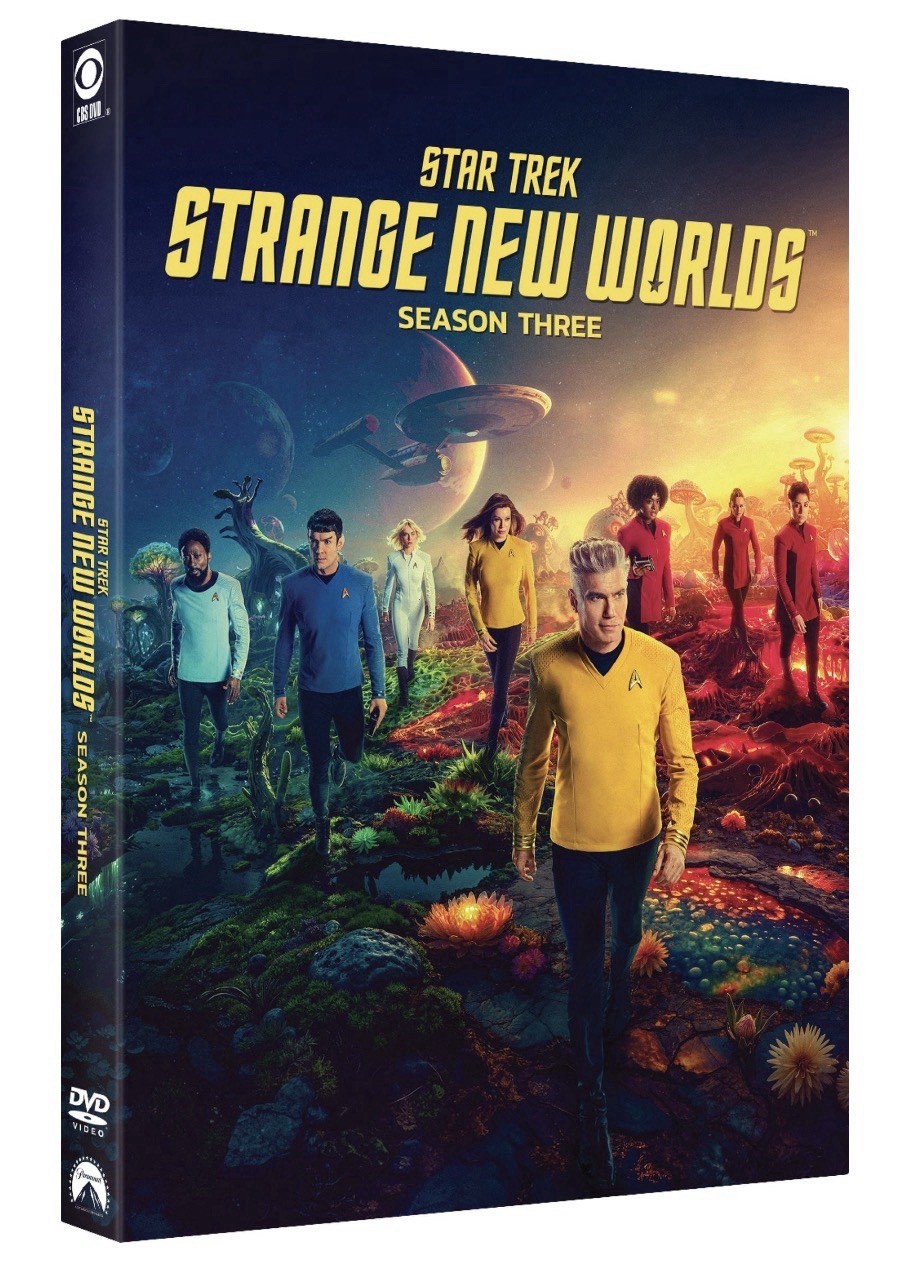 Star Trek: Strange New Worlds season 3 ( DVD -2025 -3-Disc Box Set ) New US