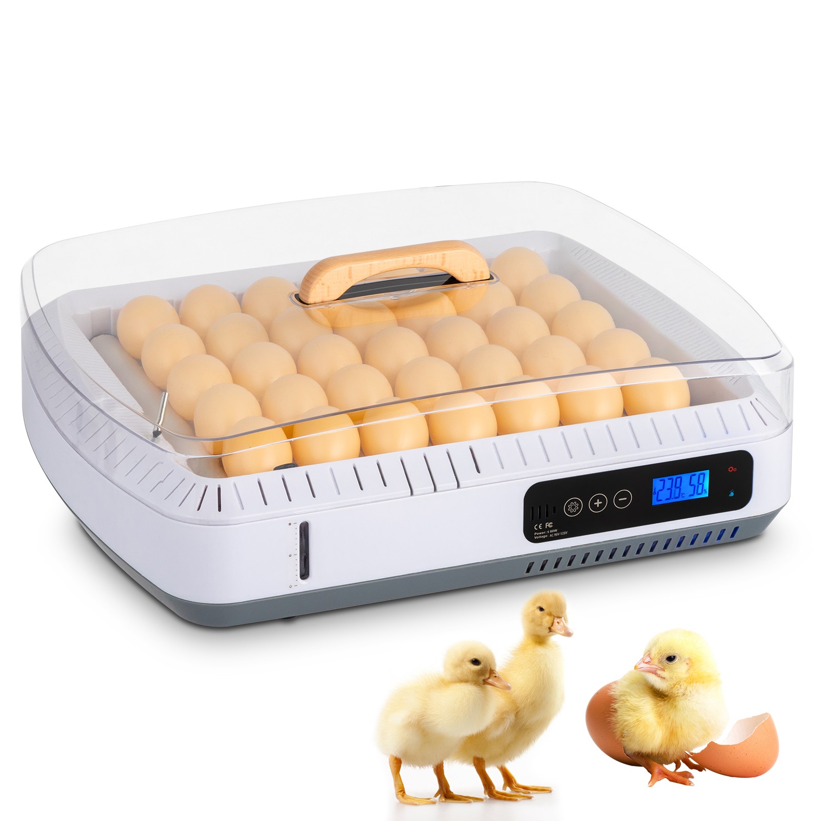 35 Egg Incubator with Automatic Egg Turning Egg Hatching Temp & Humidity Control