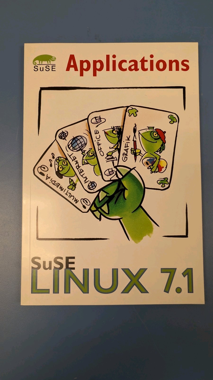 Suse Linux 7.1 Professional (CD-ROM, 2001) Big Box Vintage Software