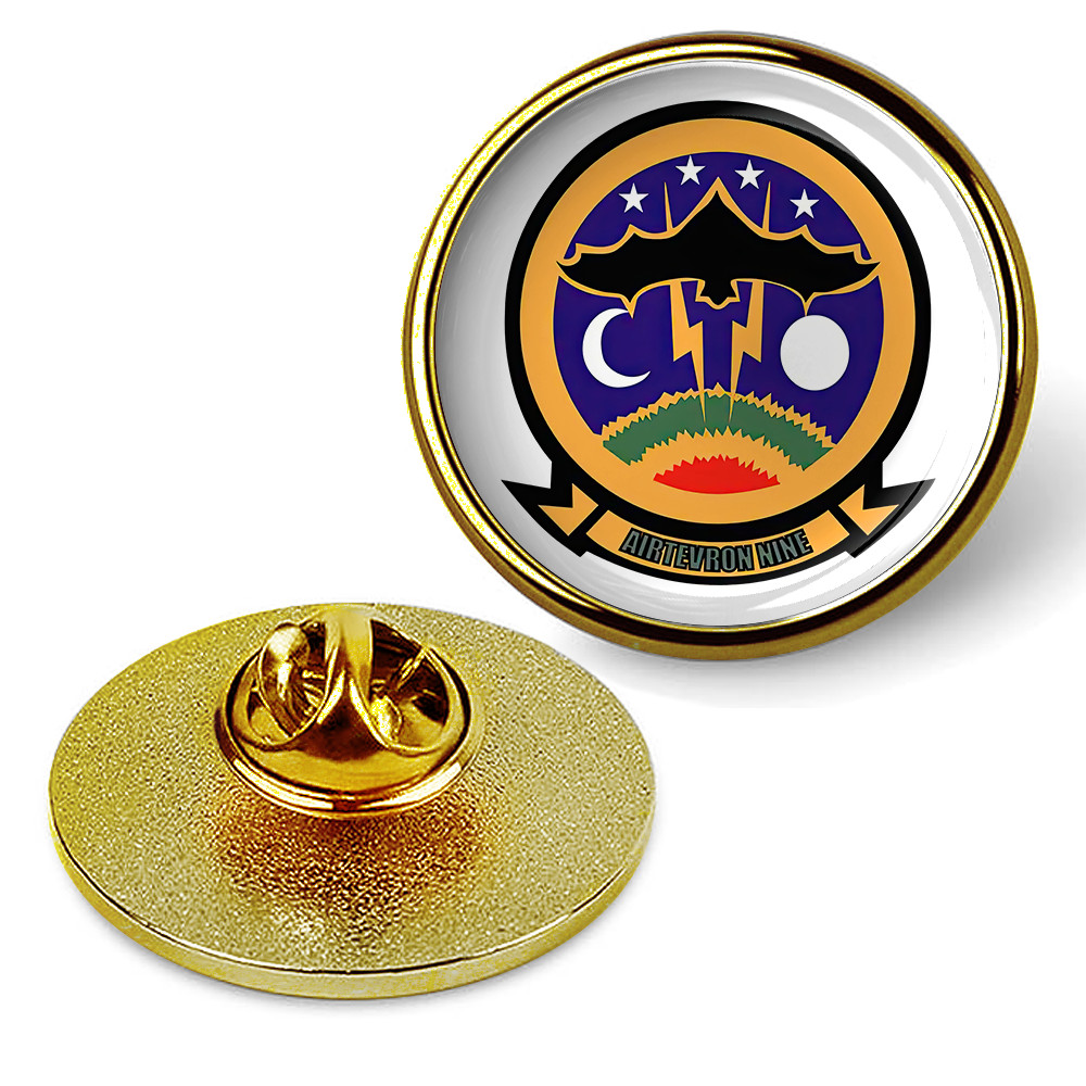 VX-9 'Vampires' Tie Tac, Hat Pin, Badge, Military Emblem, Lapel Pins - Gold