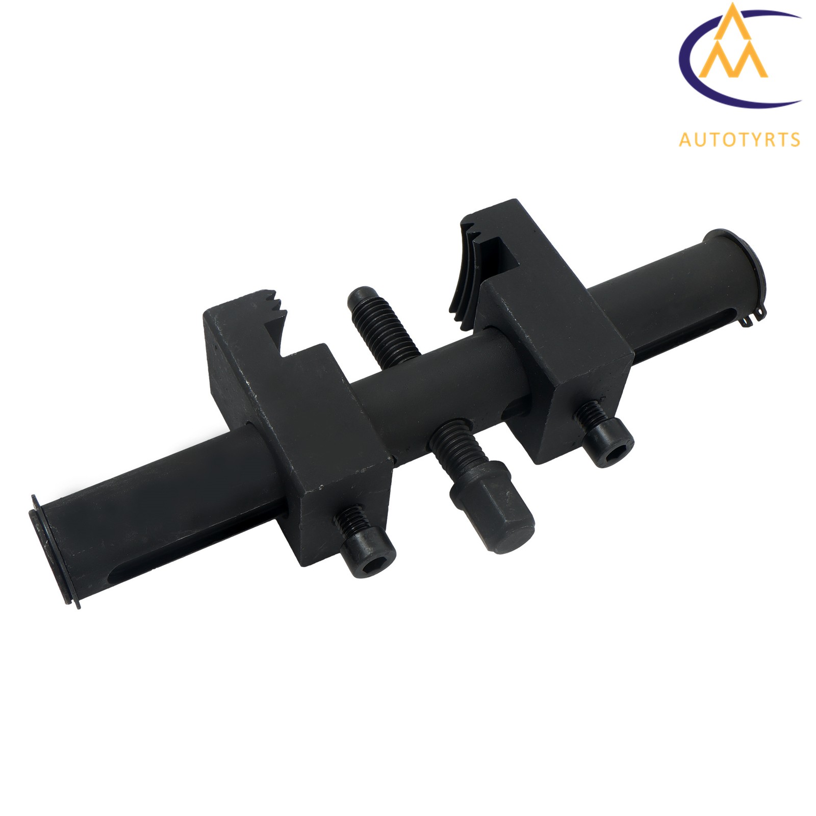 Professional Puller Black For Ribbed Drive Pulley Crankshaft Remover Tool