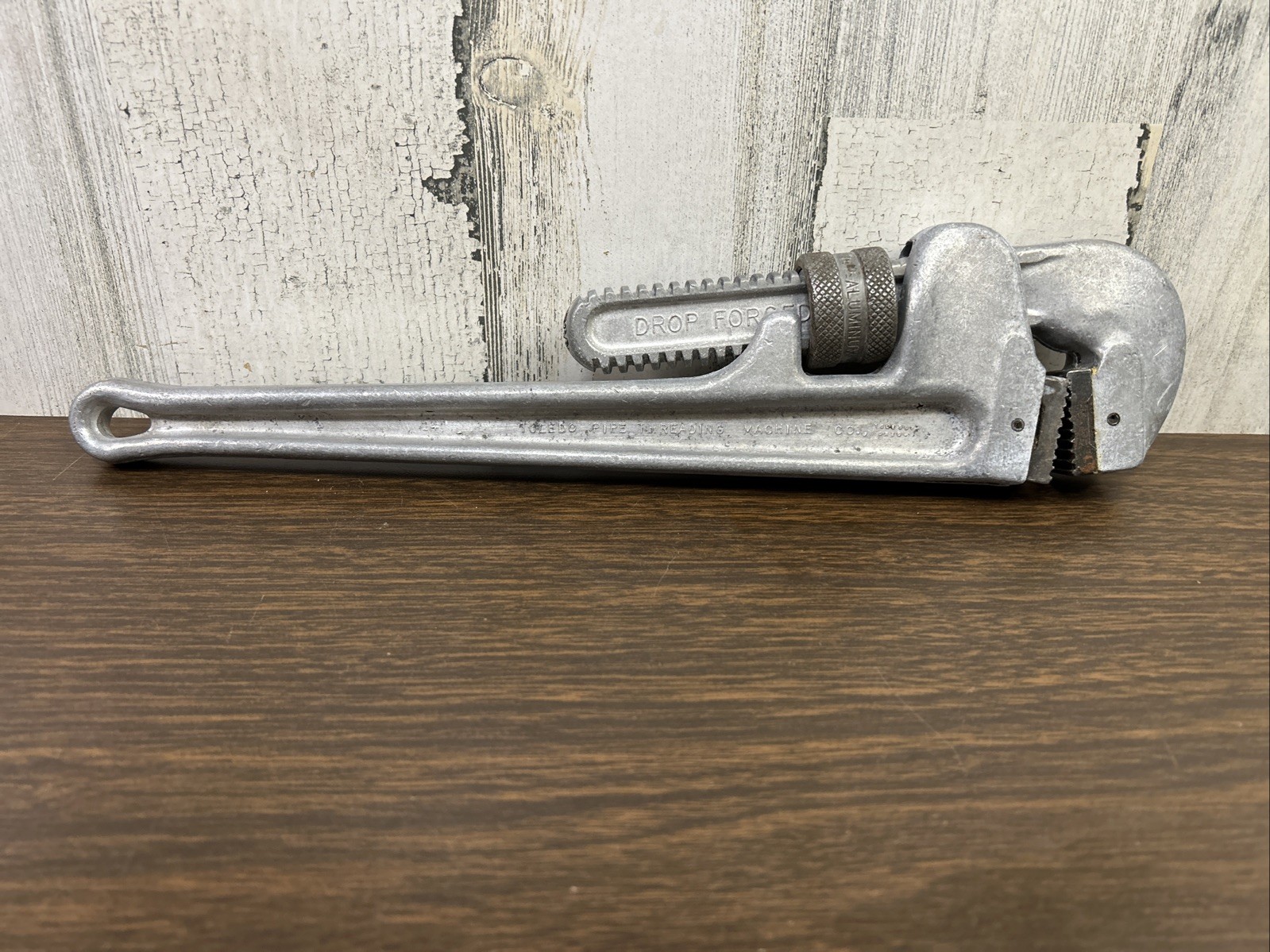 Toledo Aluminum 14” Pipe Wrench
