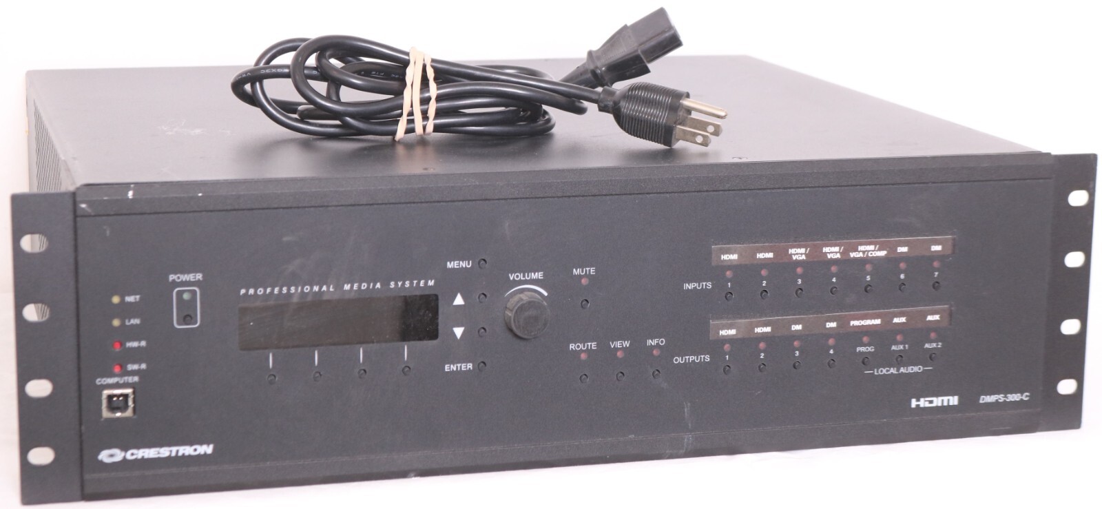 Crestron DMPS-300-C Control Signal Routing Digital Media Presentation System 300