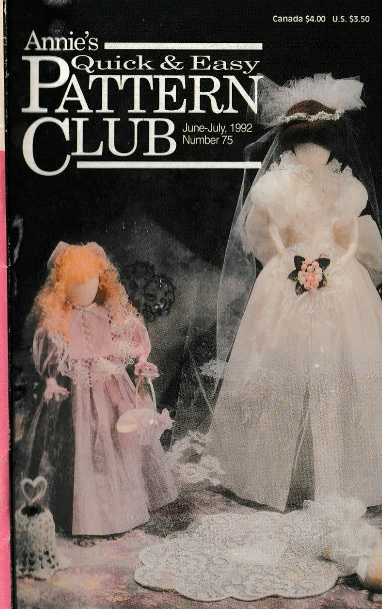 Annie's Quick & Easy Pattern Club Magazine | June-July 1992 No. 75