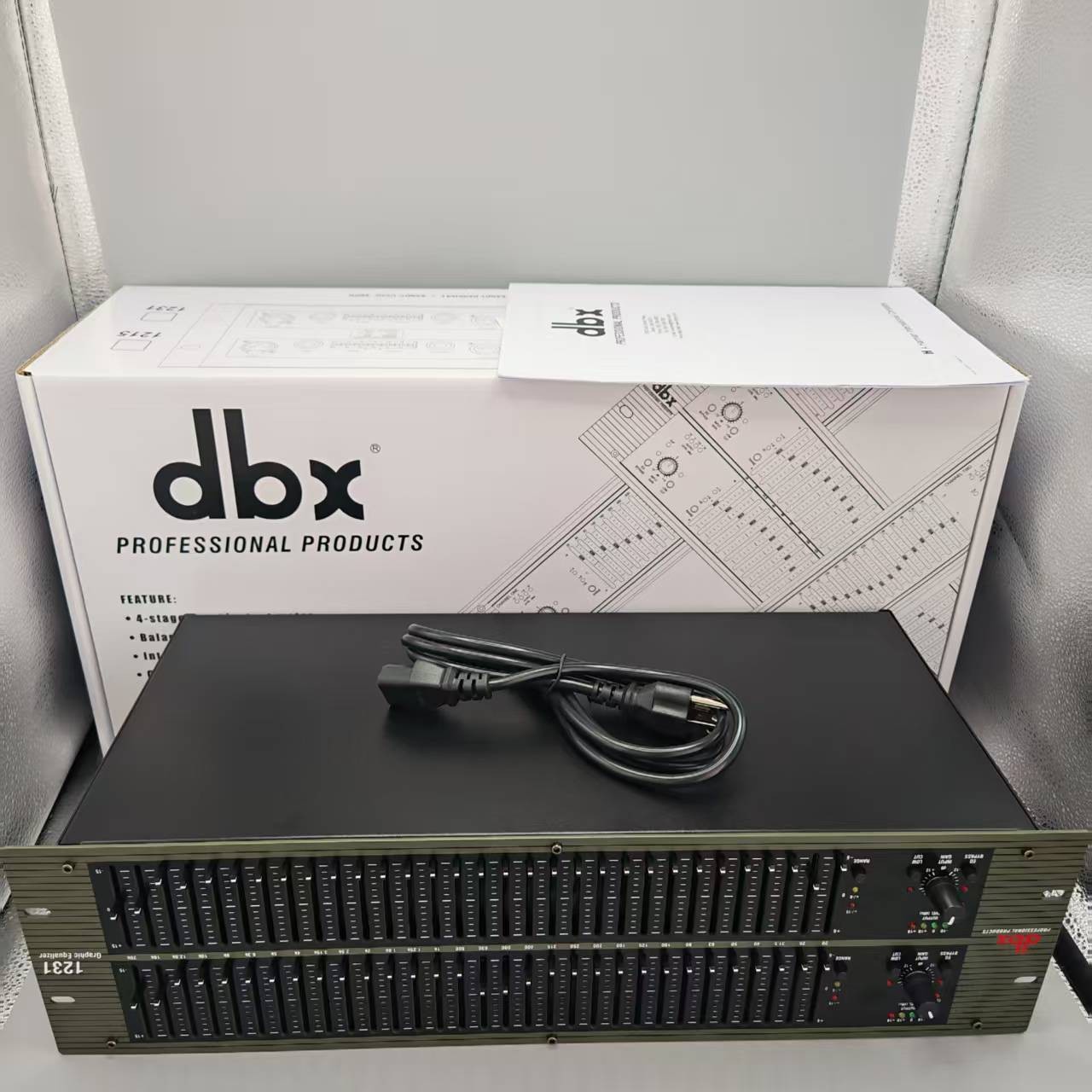DBX 1231 Dual Channel 31-Band Analog Graphic Equalizer