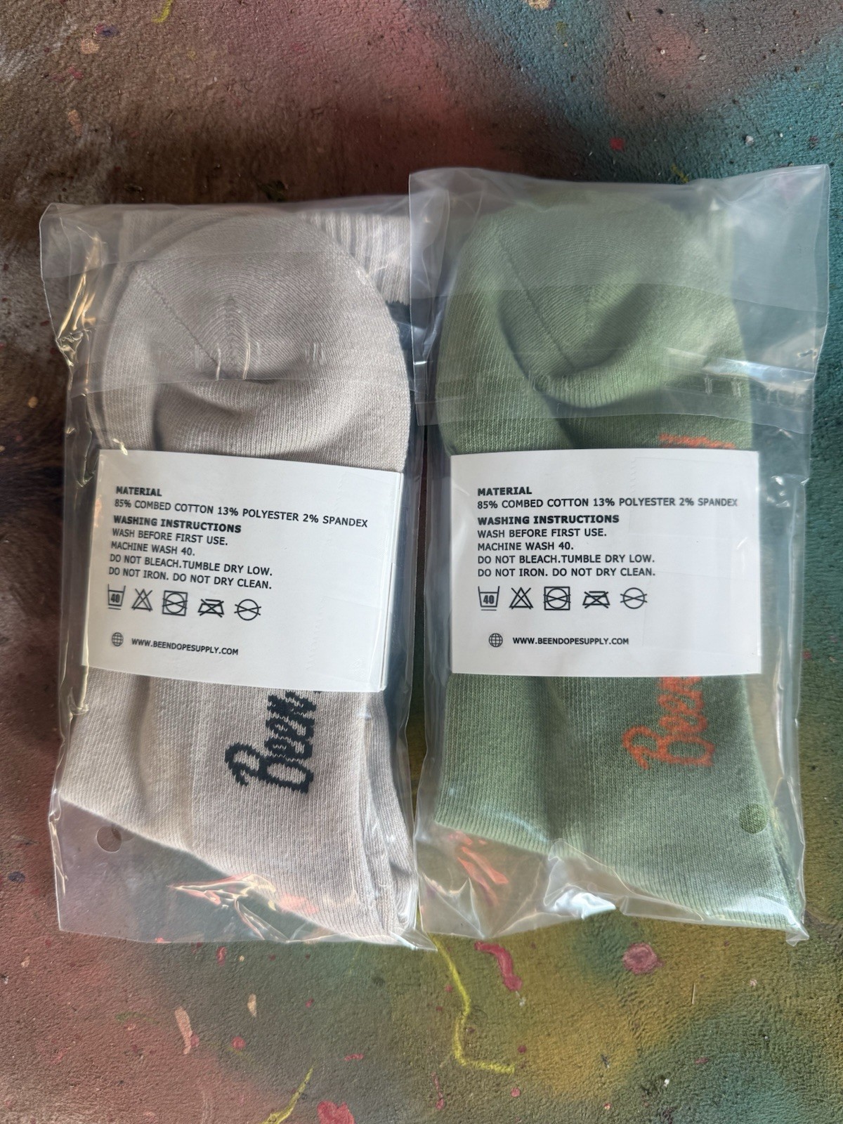2 Pair Mens Classic Striped Crew Socks Army Issued Been Dope Supply Size 10-13