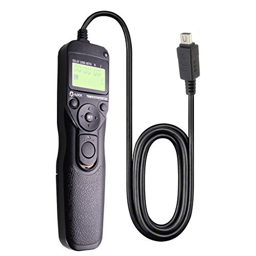 LCD Timer Shutter Release Remote Control Cord for Olympus OM3 Astro E-M5 E-M1