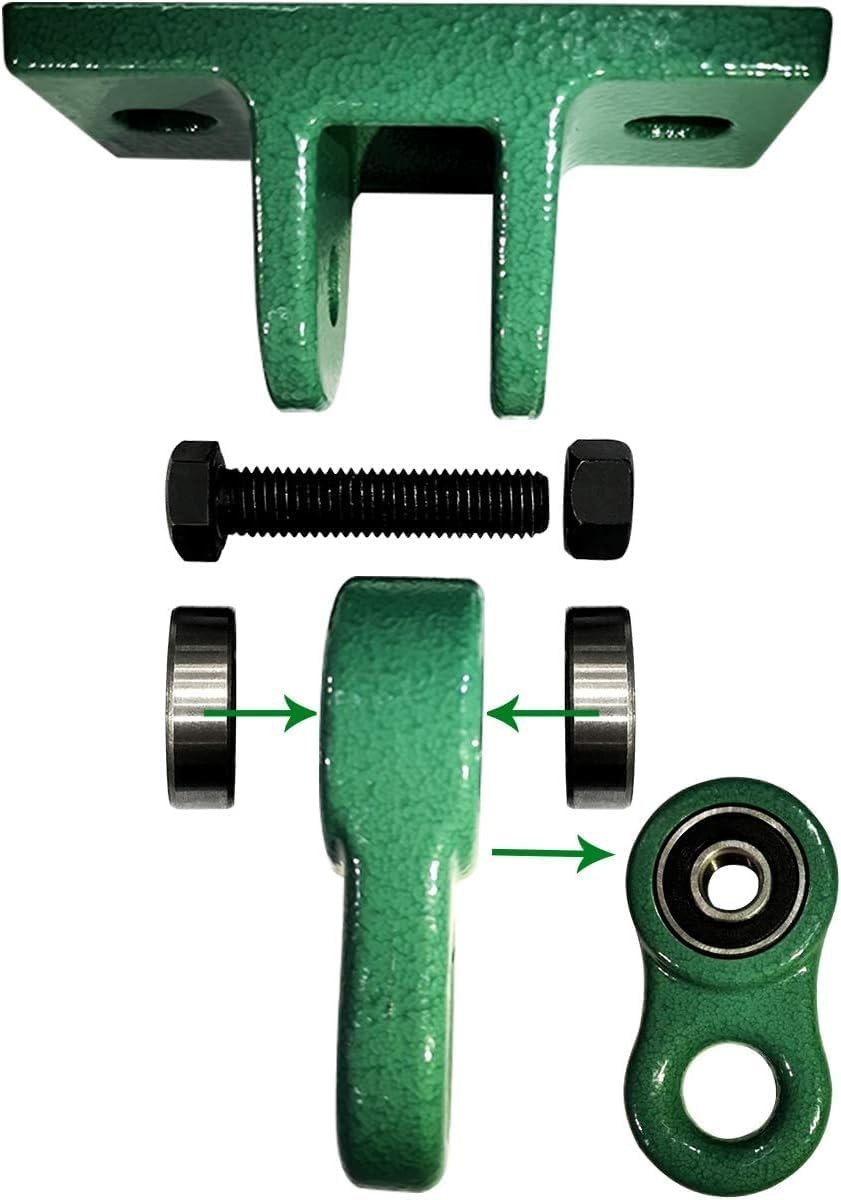 Heavy Duty Swing Sets Brackets Including 2 Green A-Frame Swing Set Brackets 2...