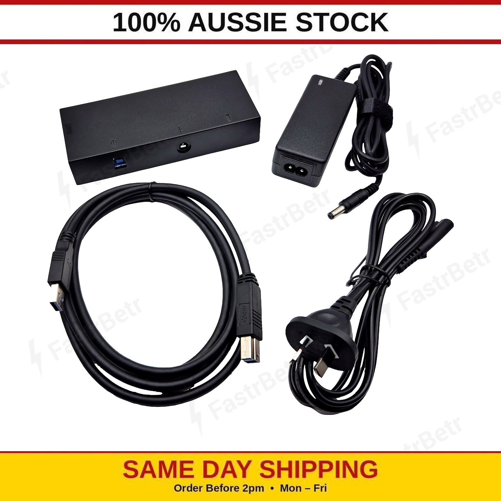 Power Adapter for Xbox One S X Kinect 2.0 Sensor | USB 3.0 AU Plug | Brand New