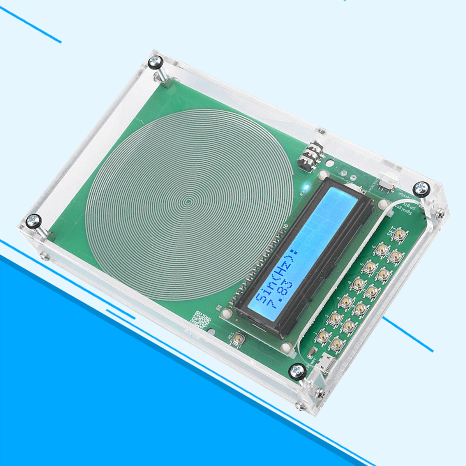 Adjustable 0.1HZ-30KHZ Schumann Wave Frequency Pulse Generator Multi-mode US