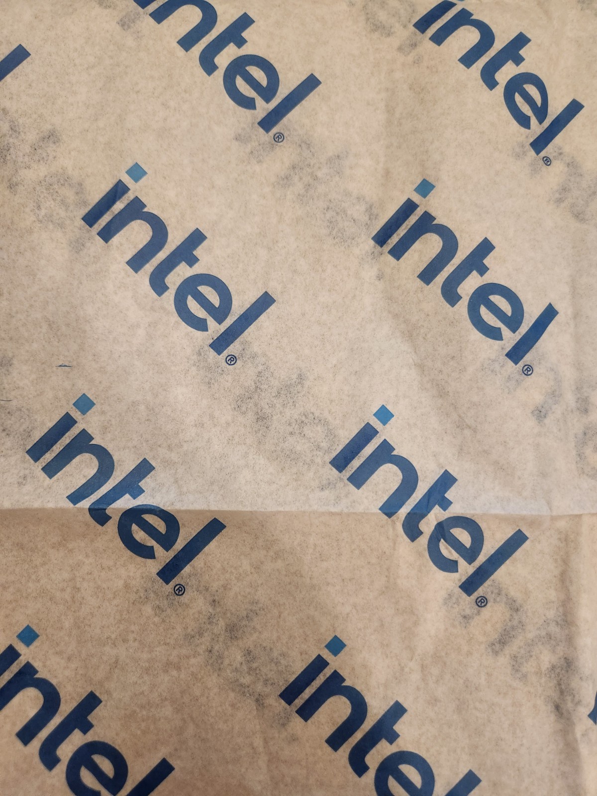 Vintage Intel Gift Wrap Tissue