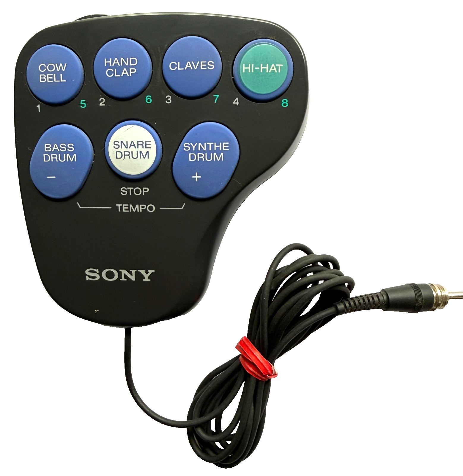 EXCELLENT SONY DRP-1 HANDHELD DRUM PAD PORTABLE DRUM MACHINE MADE IN JAPAN