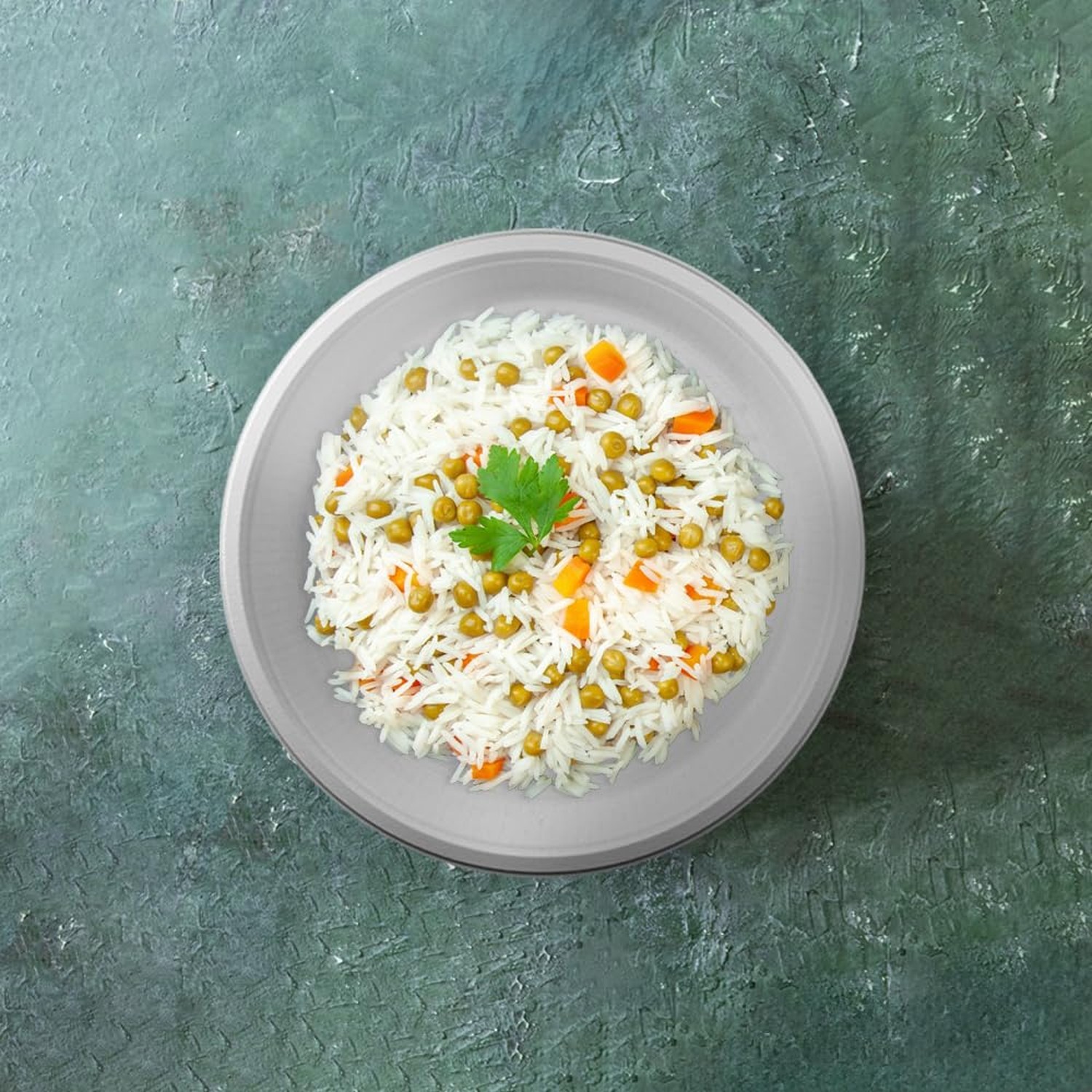 Premium 7 Inch Round White Paper Plates [50-Pack] -100% Compostable & Eco-Fri...