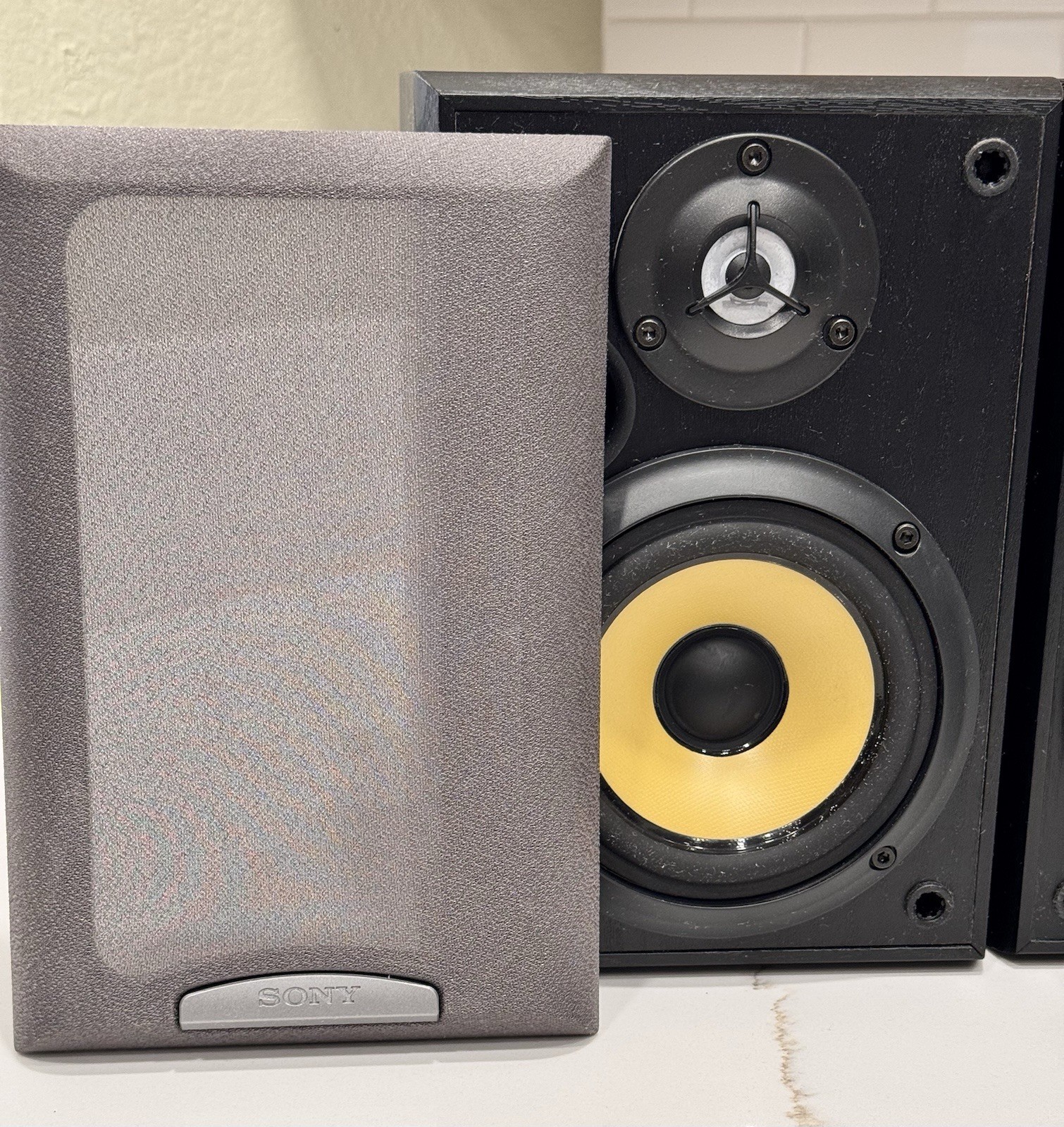 SONY SS-MB150H Stereo Bookshelf Speaker System 120W Max Input Power