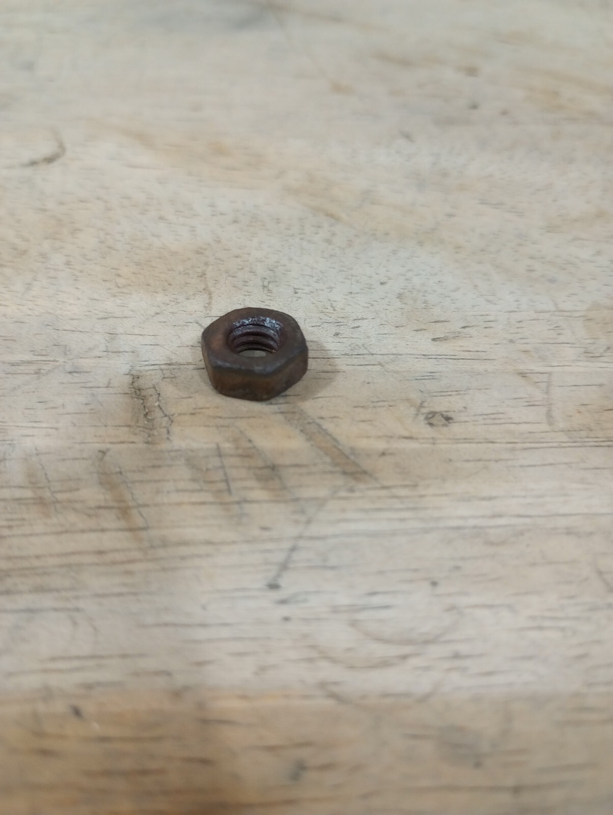 Coleman 639 Lantern - Cage Nut - Rusty