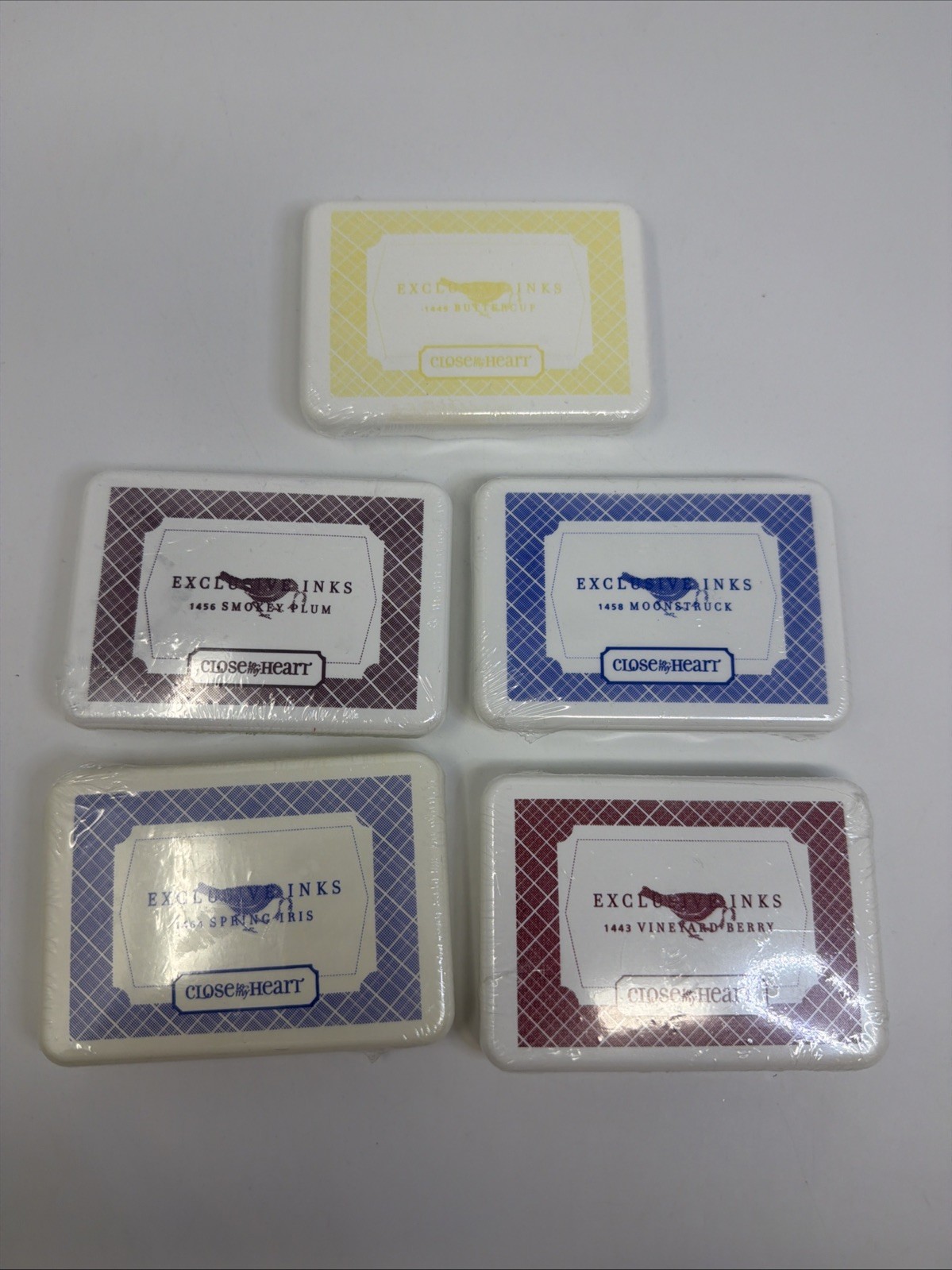 Lot Of 5 Close To My Heart CTMH Exclusive Ink Pads Brand New Sealed