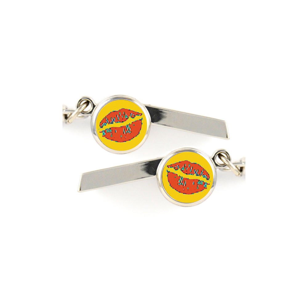 Lips Safety Whistle Keychain