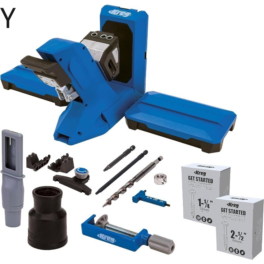1X Kreg Tool KPHJ720PRO Pocket-Hole Jig 720 PRO - Easy Clamping & Adjusting Y