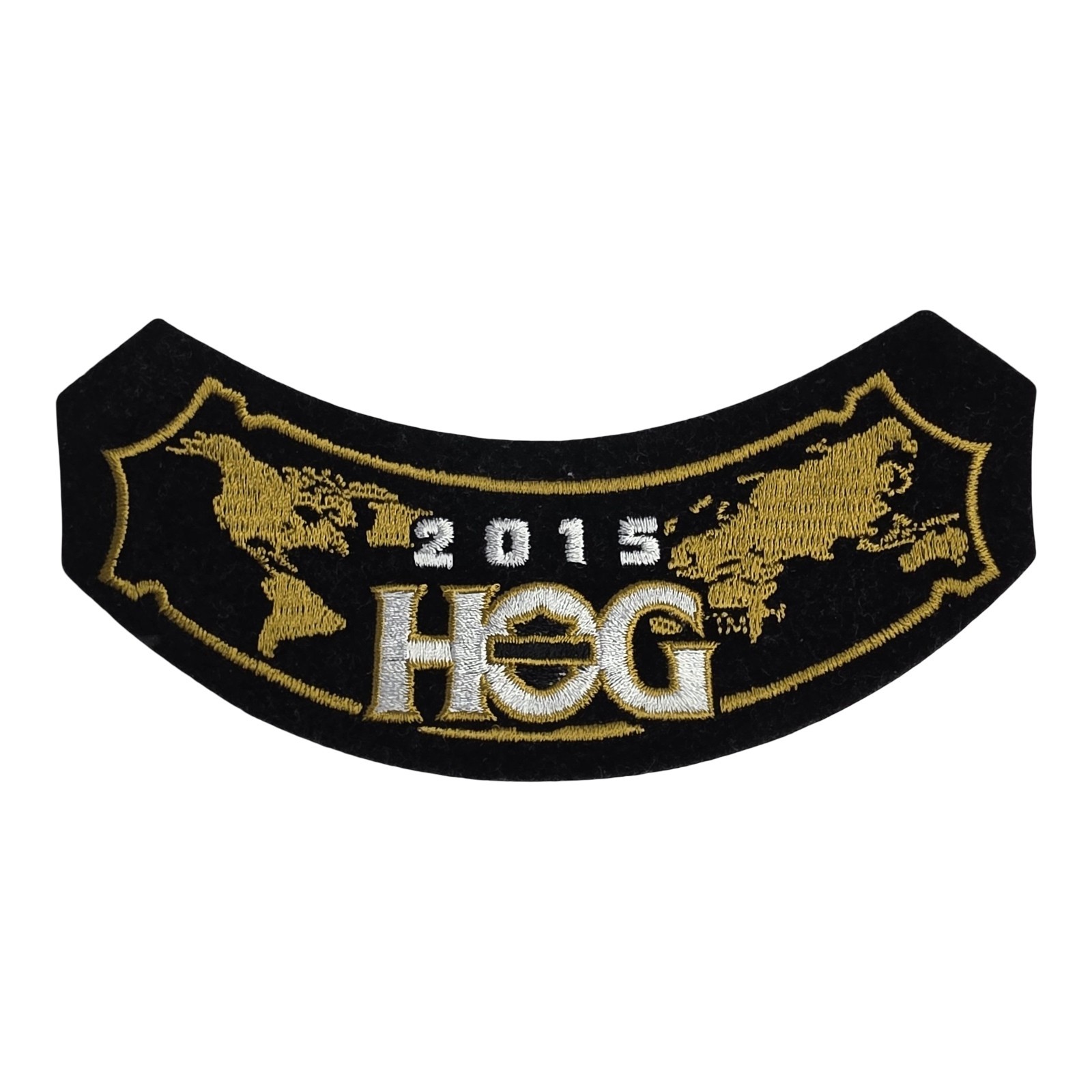 2015 HOG Membership Rocker Patch Harley Davidson Owners Group HD 5.25"
