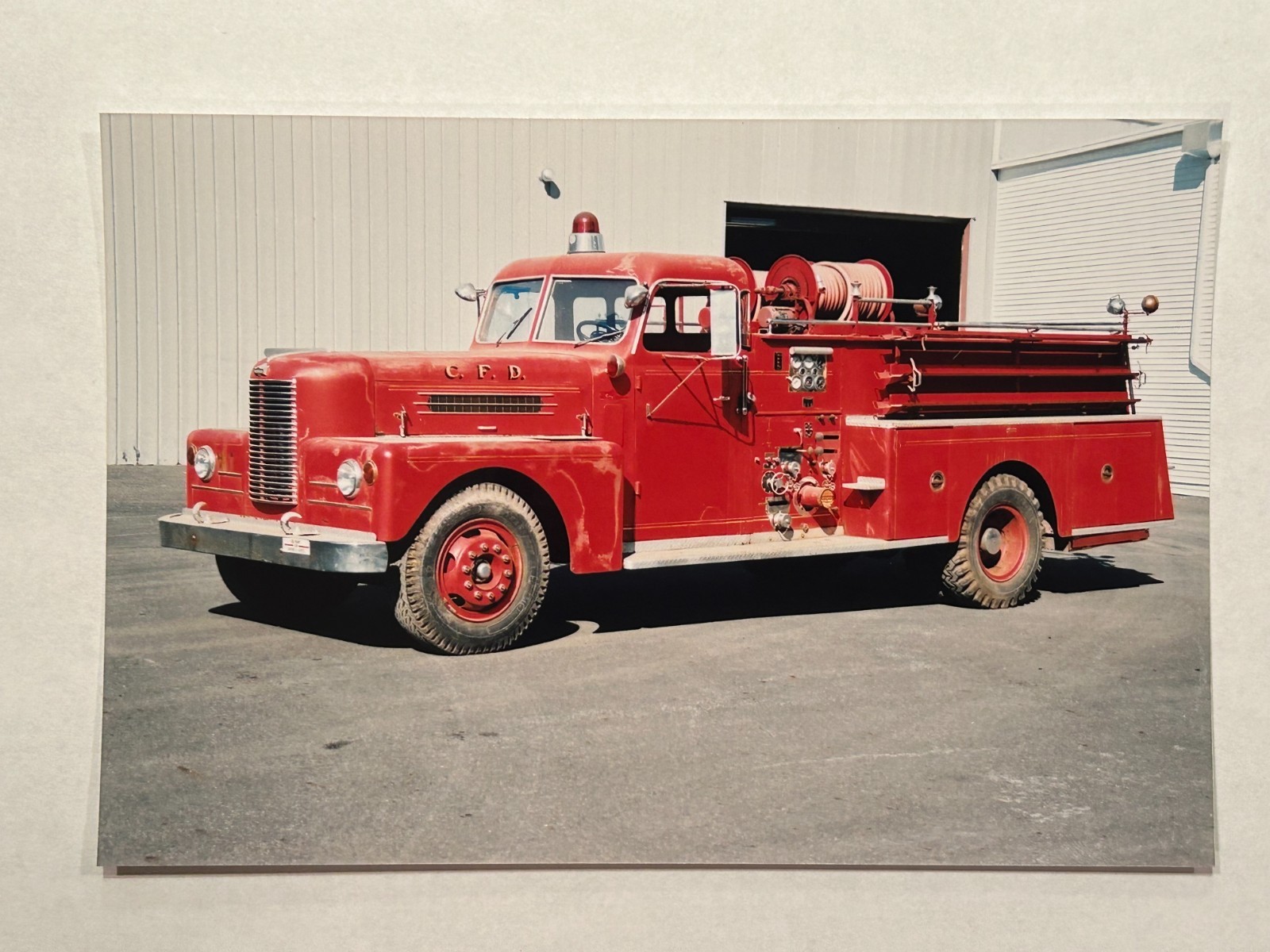 Ex Columbiana OH 1959 Pirsch pumper Fire Apparatus Photo A60
