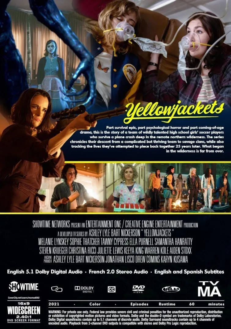 DVD Yellowjackets Season 1-3