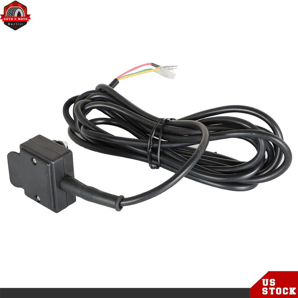 For KFI WARN ATV NEW 12V Winch Rocker Thumb Switch Handle Bar Control & Bracket