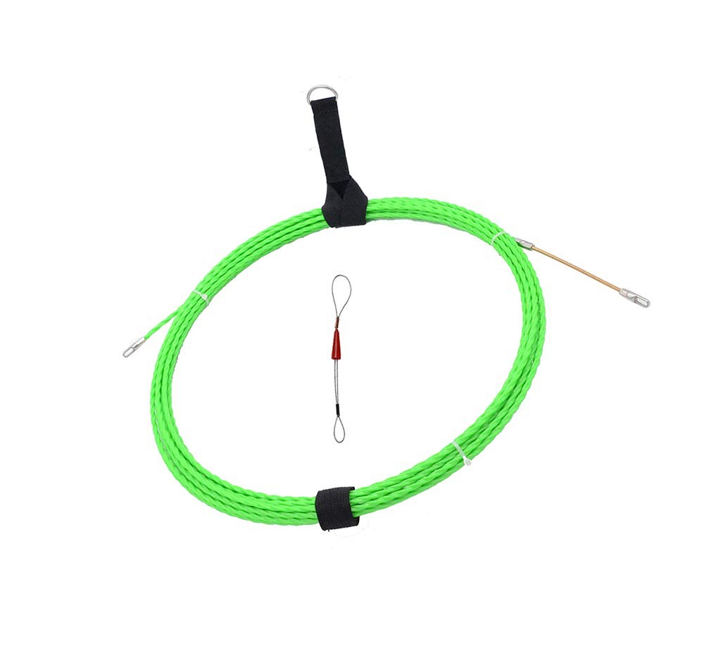 Fish Tape Electrical Wire Threader Wire Puller and Fish Tape Fastener Tool 26 FT