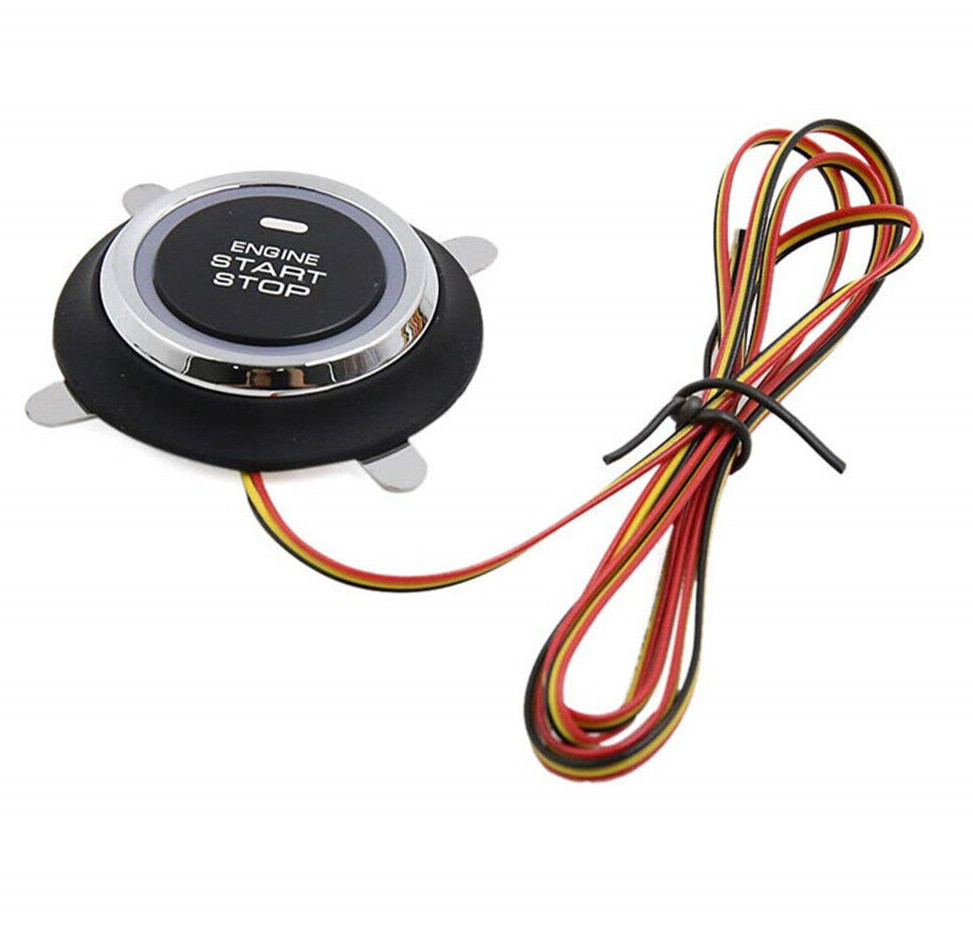 12V Car Engine Start Stop Push Button Keyless Entry Ignition Starter Switch(USA)